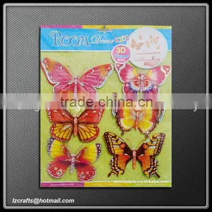 3D Butterfly Sticker thumbnail-1