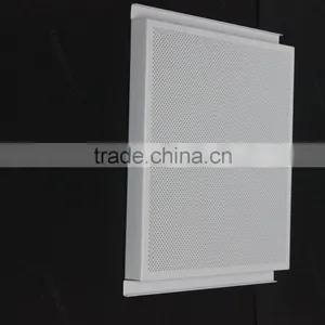 Round Straight Perforations Suspended Metal Ceiling Aluminum K Shaped Expansive Ceiling thumbnail-6
