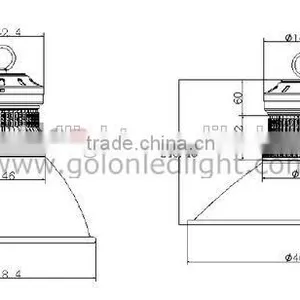 Base-ball Court High Bay With Meanwell Driver PhilipsSMD 100w 80w 60w Highbay Lighting thumbnail-4