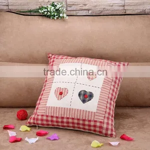 Hand-Embroidered Pillowcases Cotton And Linen Cushion Cover thumbnail-4