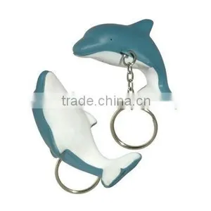 2013 Dolphin Shaped Key Chain,festival Gift,pu Key Chain thumbnail-1