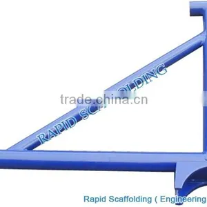 System Types of Metal Construction System High Quality H Walkthrough Bracket Frame Scaffolding thumbnail-1