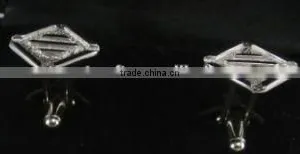 925 Sterling Silver Cufflink Cufflinks Classic Fashion S925-CUFF-01 thumbnail-1