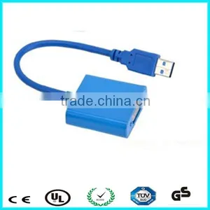 Hot Selling 1080P Black Usb to Vga Adapter thumbnail-1