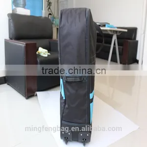HEAVY DUTY High Quality Foldable Bicycle Transport Case Travel Bike Bag With Wheels Black thumbnail-2