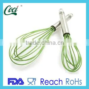 Kitchn Silicone Wire Handle Stainless Steel Whisk thumbnail-1
