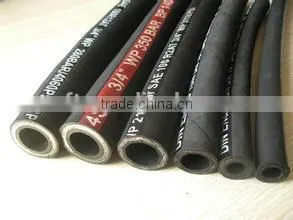 EN 856 4SP High Pressure Steel Wire Spiral Hydraulic Rubber Hose thumbnail-1