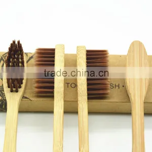 Manufacturers Wholesale 2016 New Bamboo Toothbrush E12 Manual Toothbrush Bamboo Charcoal Toothbrush thumbnail-6