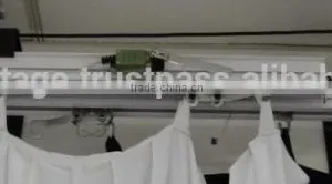 Trade Show Use Motorized Wireless Electric Curtain Electric Curtain Track thumbnail-1
