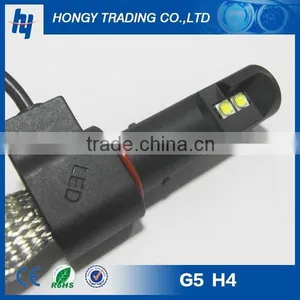 Car Led Headlight 30w 3000lm H4 thumbnail-1