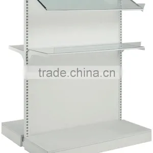 Double Sided Display Shelf With Slatwall Back Panel thumbnail-4