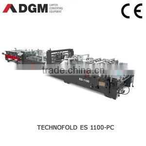 Fully Automatic High Speed Corrugated Boxes Folder Gluer ES-1100-PC thumbnail-1