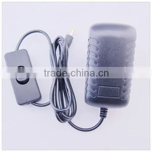 12v 700ma Mobile Power Supply With Switch Button Power Adapter For 3528 5050 Strip LED thumbnail-1