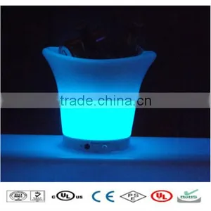 Plastic Color Changing Beer Cooler Corona Ice Bucket thumbnail-1