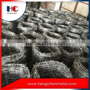 Cheap Galvanized Plastic Pvc Coated Barbed Razor Wire thumbnail-1