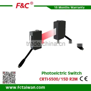 5m NPN NO NC Through-beam Small Photoelectric Switch and Photo Sensor thumbnail-1