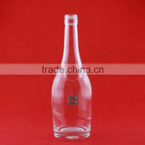Best Price Frost Blue Printing Bottles Screw Thread Mouth Bottles Thick Bottom 700ml Bottles thumbnail-5