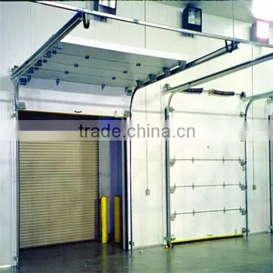 Pu Foam Panel Lift Up Industrial Sectional Door thumbnail-4