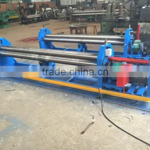 Manufacturer Produce Electric Type Asymmetrical 3 Roller Bending Machine thumbnail-3