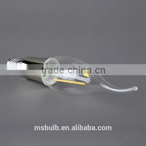 Cheap Led Bulb E14/27 Lamp 220-240V Filament Candle Light With Gold/silver/white/blue Plastic thumbnail-3