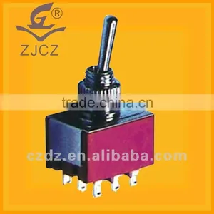 3 Pole Toggle Switch / ON-ON Toggle Switch 20a 250V,stock Membrane Switch thumbnail-3