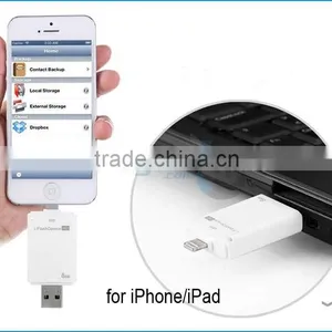 Wholesale IFlash Drive Device 8GB 16GB 32GB 64GB OTG USB Flash Drive for IPhone/iPod/iPad/ ITouch/USB OTG thumbnail-6
