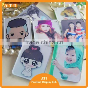 ATI OEM Qrade Best Quality Acrylic Photo Frame Printed Acrylic Custom Keychain thumbnail-1