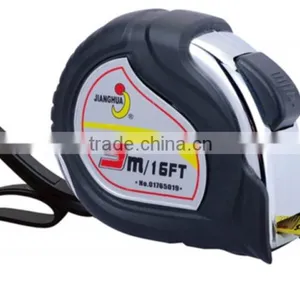 Auto- Stop JH-76 Model Impact Rubber Jacket Steel Measuring Tapes With Rubber Coated Tape Measure thumbnail-2