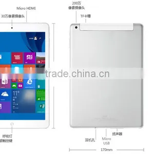 9.7 Inch Tablet pc Onda V919 3g Air Win8 With Original Office 365 SIM Card Slot thumbnail-1