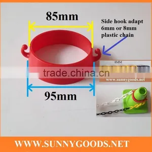 Road Cone Plastic Collar Barricade Chain thumbnail-3
