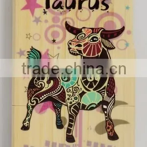 OCASE Manufacturer Maple Wood Zodiac Sign Color Drawing Printing Phone Cover for Iphone 6 thumbnail-3