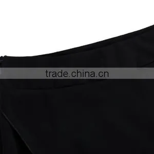 Women Summer Fashion Sexy Chiffon Sheer Irregular Side Split Long Skirt Evening Party Skirt thumbnail-3