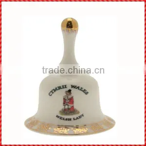 2014 Exquisite Hand Bell Ceramic Souvenirs Bell thumbnail-1