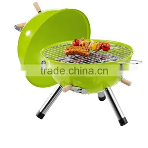 Charcoal Portable Bbq Grill Tabletop Barbeque Mini Small Grill thumbnail-2