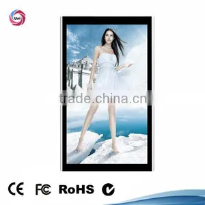 HD Shopping Mall Supermarket Wall Mounted 42 Inch LCD Advertising Screen thumbnail-2