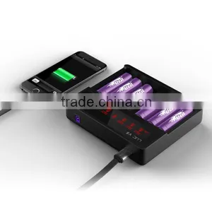 High Quality Efest V6 Charger With Car Charger and USB Output Function Charger thumbnail-1