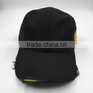 Worn Out 5 Panel Embroidered Sports Team Cap thumbnail-2