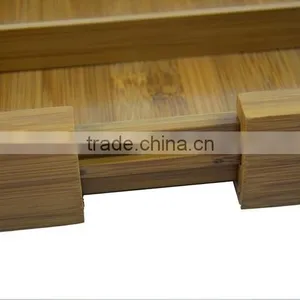 DT021/Bamboo Expandable Drawer Organizer,Utensil-Cutlery Utility Drawer Organizer thumbnail-4