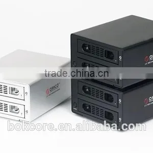 RAID / USB3.0 to 3.5" 2 Bay SATA HDD Enclosure thumbnail-2