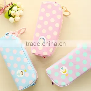 Wholesale Rectangle Clear Large Eva Pencil Case for School With Wave Point Printing thumbnail-3