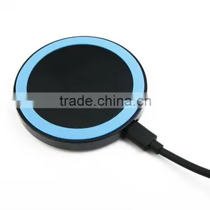 Colorful OEM Single Micro USB Port 5V 1A Wireless Charger With Cable thumbnail-1