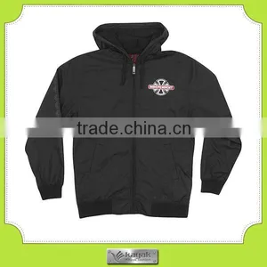 Customized Jacket Manufacturer Nylon Winter Men's Print Jacket thumbnail-4