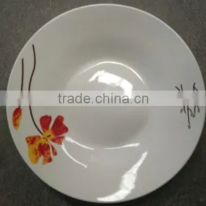Hot Sale 6 to 10.5inch Cheap Ceramic Dinner Flat Plate China Supplier Ceramic Plates Dishes thumbnail-5