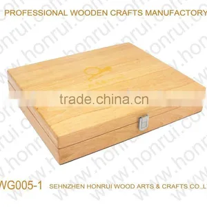 Metal Lock Wooden Box thumbnail-1