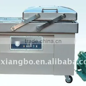 Double Chamber Vacuum Sealing Machine for Smoked Meat, Fish,beef,chicken thumbnail-1