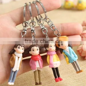 Cartoon Child Mini Keychains, Custom Made Metal Keychains, Custom Made Metal Cartoon Child Mini Keychains Manufacture thumbnail-2