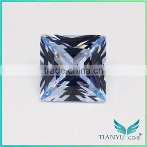 Gemstones Processing Loose Synthetic Aquamarine Rough Spinel thumbnail-2