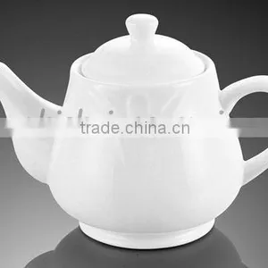 300ml to 2000ml Customized Ceramic Porcelain Fine Bone China Coffee and Tea Pots thumbnail-1