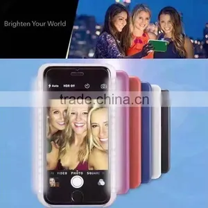 2016 the Latest Products LED Flashing Mobile Phone Case Lights up Face Case for Iphone 6/6 Plus Flash Light Case Cover thumbnail-2