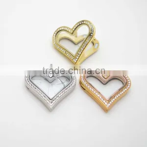 Best Selling Heart Floating Lockets for Mother's Day thumbnail-1